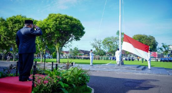 Peringati Hari Pahlawan, Pemkab Muba Beri Bantuan Kepada LVRI