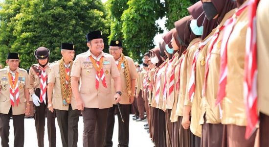 Hari Pramuka ke 61, Herman Deru : Wadah Penggemblengan Para Calon Pemimpin Bangsa