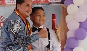 Bupati Banyuasin Hadiri Perpisahan 290 Siswa Kelas Vl di Talang Kelapa