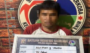 Ditangkap dengan Barbut 8 Paket Sabu, Petani di Muara Enim 'Diproses'