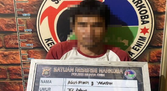 Ditangkap dengan Barbut 8 Paket Sabu, Petani di Muara Enim 'Diproses'