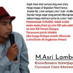 Petani Kelapa di Ambang Jurang Kemiskinan