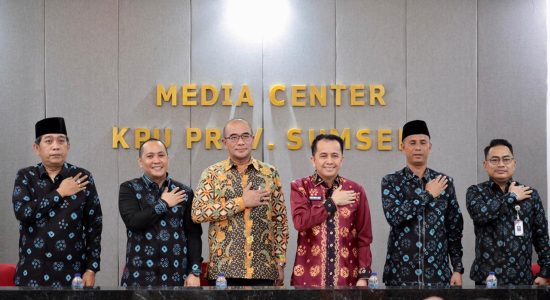 Pj Gubernur Sumsel Agus Fatoni Launching Pemilihan Gubernur dan Wakil Gubernur Sumsel Tahun 2024-2029
