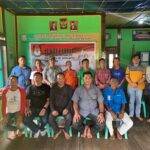 Polda Sumsel dan Polres Banyuasin Monitoring Desa Semuntul Kecamatan Rantau Bayur