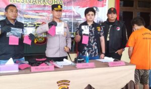 Awal Tahun, Polres Banyuasin Amankan Bandar Narkoba Jaringan Nasional