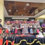 Operasi 16 Hari, Polres OKU Timur Amankan 24 Pucuk Senjata Api