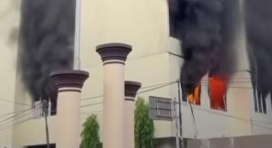 poltek-sriwijaya-kebakaran Breaking News ! Gedung Baru di Poltek Sriwijaya Palembang Terbakar