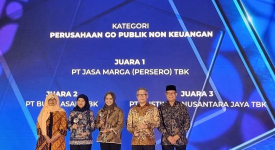 PT Bukit Asam (PTBA) Juara II Go Publik Non Keuangan Annual Report Award 2022