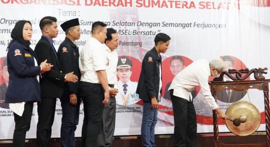 Hadiri Silaturahmi Akbar FKMD Sumsel, Mawardi Yahya Ajak Pemuda Berperan Bangun Daerah