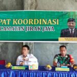 Bangun Sinergitas, Polsek Sungai Keruh Adakan Rakor Forkopimcam 2022