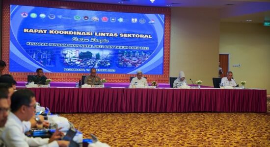 Pemprov - Polda Sumsel Gelar Rakor Pengamanan Nataru 2023 