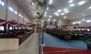 Banyak Kursi Kosong, Rapat Paripurna LKPJ Bupati Banyuasin 2022 Kembali Diskors