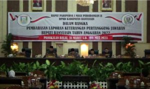 Meski Korum Rapat Paripurna LKPJ Bupati Banyuasin TA 2022 Berjalan Lancar