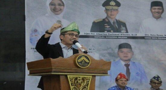 Ratu Dewa Beri Kuliah Kebangsaan Pada 4000 Mahasiswa UIN RF Palembang