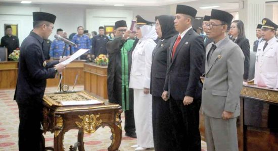 Rolling Jabatan di Pemkot Palembang, Ratu Dewa Lantik 92 Pejabat Eselon III dan IV