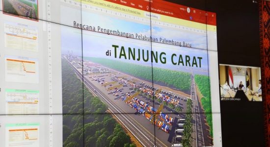 Ground Breaking Pembangunan Pelabuhan Tanjung Carat Ditargetkan Pada Juni 2022