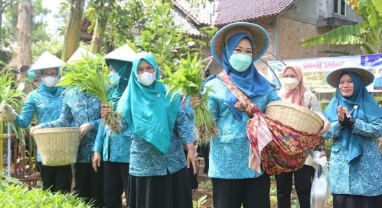 Ketua TP PKK Sumsel Feby Deru Motivasi Kader PKK OKU Jadi Panutan Warga