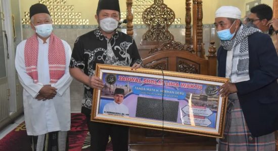 Cetak Generasi Cinta Al Quran, HD Dukung Pembangunan Ponpes Talang Betutu