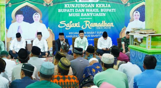 Pemerintah Kabupaten Musi Banyuasin Gelar Safari Ramadhan 1446 H di Babat Supat
