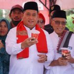 Bupati Banyuasin Bersama Wabup Safari Ramadhan ke-4 di Desa Wonodadi