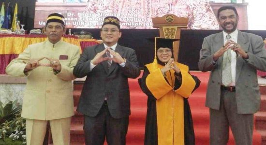 1 dari 9 Guru Besar UIN Raden Fatah Merupakan Kerabat Kesultanan Palembang Darussalam