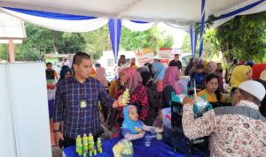 Tim Satgas Pangan Polda Sumsel Pantau Gerakan Pasar Murah