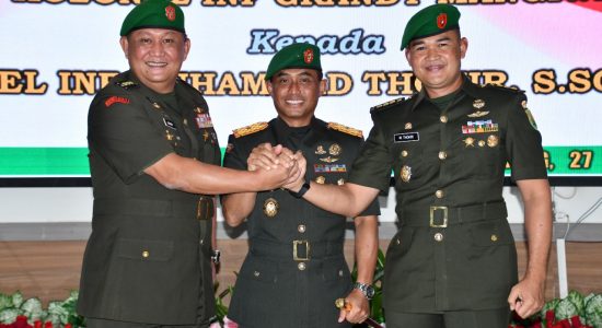 Sertijab Kepala Staf Korem 044/Gapo, Tingkatkan Kinerja Organisasi