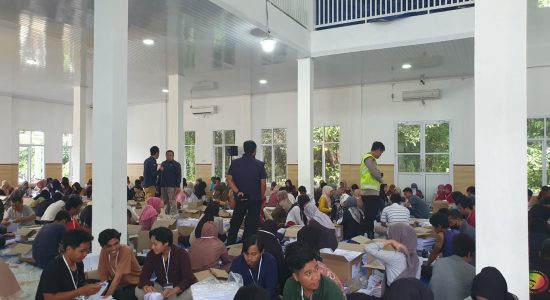 sidak-kantor-kpu-muba Logistik Pemilu Tiba, Kapolres Muba Sidak ke Kantor KPU