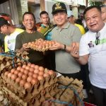 Jelang Nataru, Pj Gubernur Sumsel bersama Pangdam II/ SWJ dan Pj Wali Kota Lubuklinggau Sidak Pasar