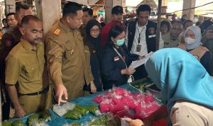 Sidak Pasar, Bahan Berbahaya Masih Ditemukan di Pasar Sukajadi