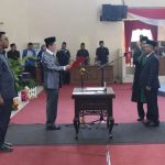 Zulfahmi Resmi Gantikan Nopizar Teguh Sisa Masa Jabatan 2019-2024