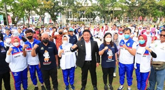 sumsel-puncaki-klasemen-fornas Dulang 81 Medali Emas, Sumsel Puncaki Klasemen FORNAS VI