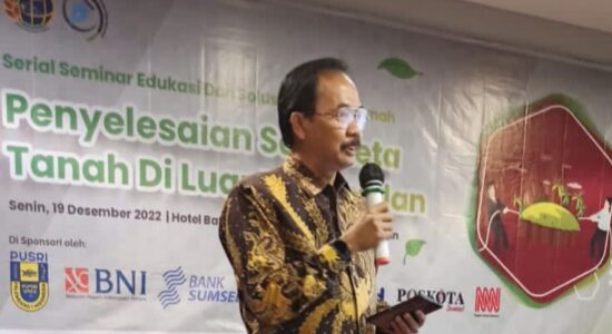 sunraizal Irjen ATR/BPN: Penyelesaian Sengketa Tanah Non Litigasi Menguntungkan 2 Pihak