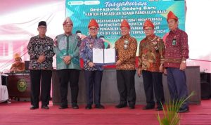 Hani S Rustam Hadiri Tasyakuran Gedung Baru serta Penandatanganan MOU Isbat Nikah Pengadilan Agama Pangkalan Balai Kelas II