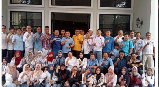 Tasyukuran TKD Kolaborasi Dengan Relawan DPC Projo dan GNCP Kabupaten Muara Enim
