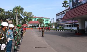 Tim Gabungan Penegakan Disiplin Pengendalian Covid Gelar Apel Bersama