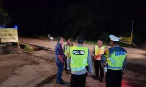 Pj Bupati Banyuasin Kembali Turun Tinjau Arus Lalin H-2 Lebaran