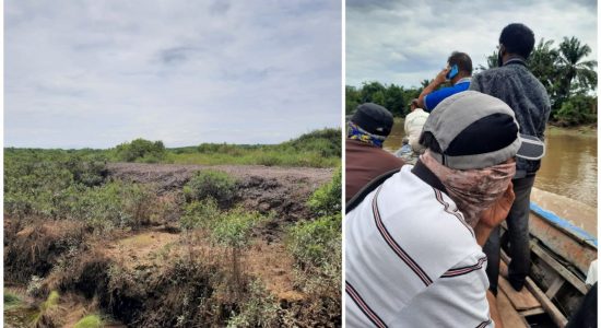 Asisten I Setda Banyuasin Tinjau Lahan Sengketa Bersama Warga Pangkalan Benteng