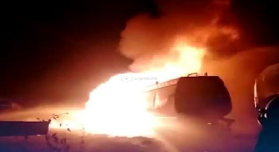 Truk Tangki Berisi BBM Terbakar di Gandus, 10 Unit Mobil Damkar Dikerahkan