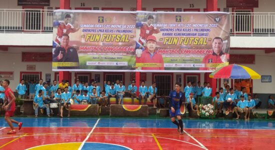 Semarakkan Event KTT G20, LPKA Pakjo Palembang Gelar Turnamen Futsal