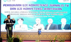 Herman Deru Serukan Ajakan Tangkal Hoax di Hadapan Peserta UKJ TV dan UKW