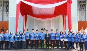 Irup Upacara Harkitnas ke-115, Sekda Sumsel Bacakan Sambutan Plt Menkominfo