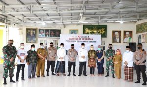 Wagub Mawardi Pantau Pemberian Vaksinasi Untuk 6 Ribu Santri di Sumsel