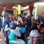 vaksinasi-massal Ratusan Warga Palembang Antusias Ikut Vaksin Booster di Vihara Dharmakirti