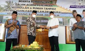 Targetkan Sumsel Zero Buta Huruf Qur'an Wagub Resmikan Mushola dan Rumah Thafidz di Desa Burai