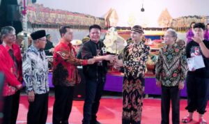 Lestarikan Budaya Indonesia Pemkab Banyuasin Bersama TVRI Sumsel Gelar Wayang Kulit