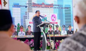 Pj Gubernur Agus Fatoni Launching Website Posko Ekonomi di Kota Prabumulih