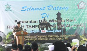 Mawardi : Pemprov Sumsel Komit Cetak Generasi Lewat Pendidikan Berbasis Agama